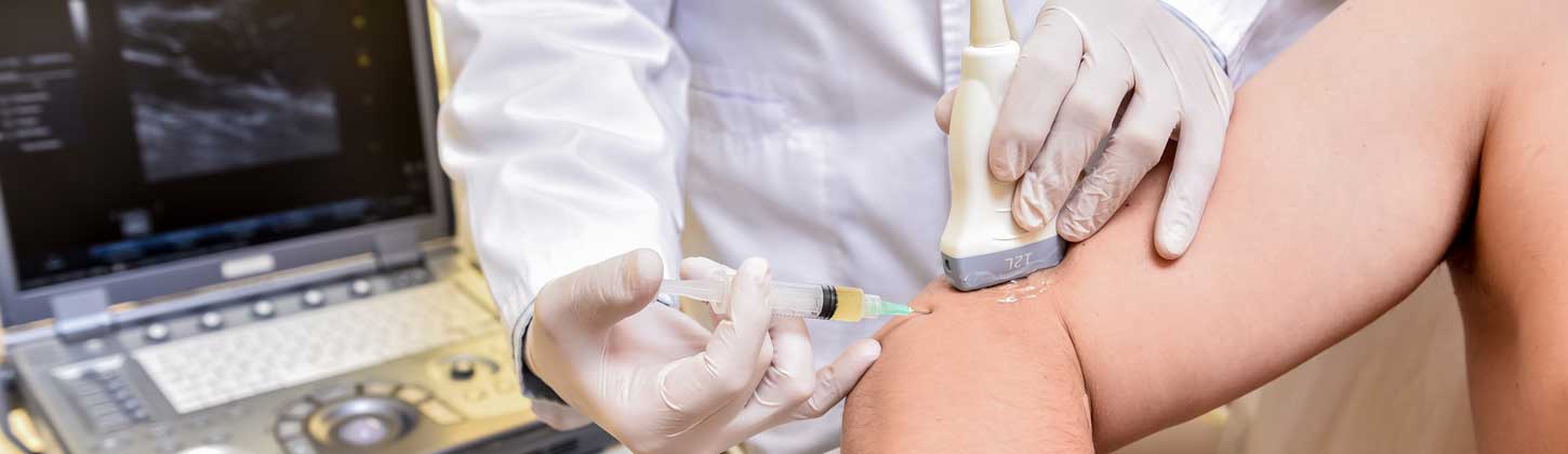 Private ultrasound-guided injections